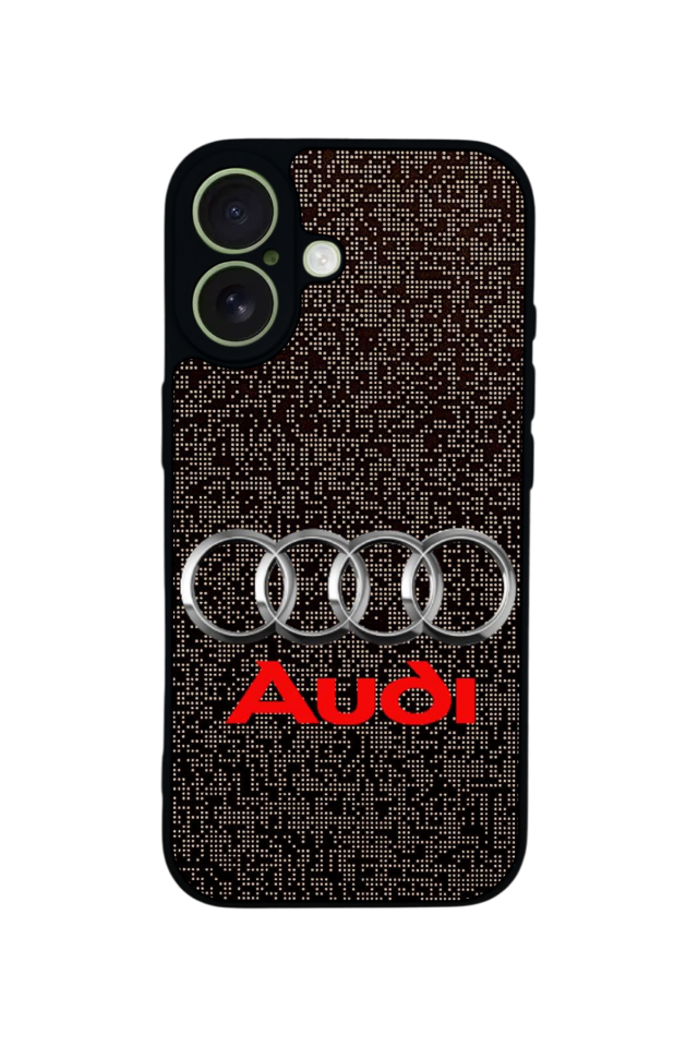 iPhone 17 Uyumlu Audi Tasarımlı Glossy Premium Kılıf