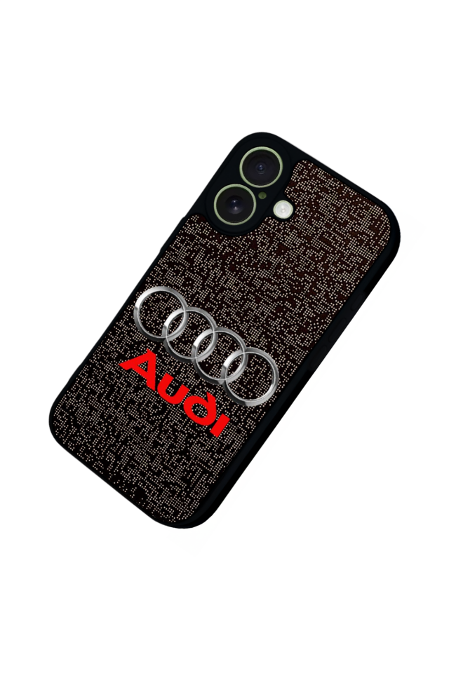 iPhone 17 Uyumlu Audi Tasarımlı Glossy Premium Kılıf