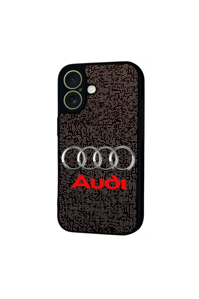 iPhone 17 Uyumlu Audi Tasarımlı Glossy Premium Kılıf