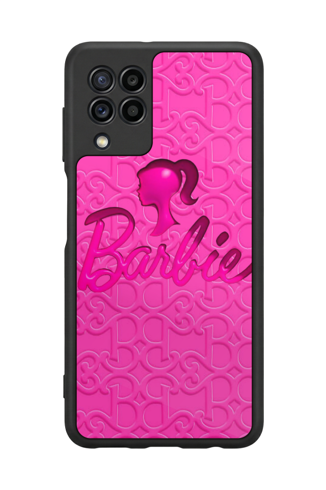 Samsung Galaxy M22 Uyumlu Barbie Tasarımlı Glossy Premium Kılıf