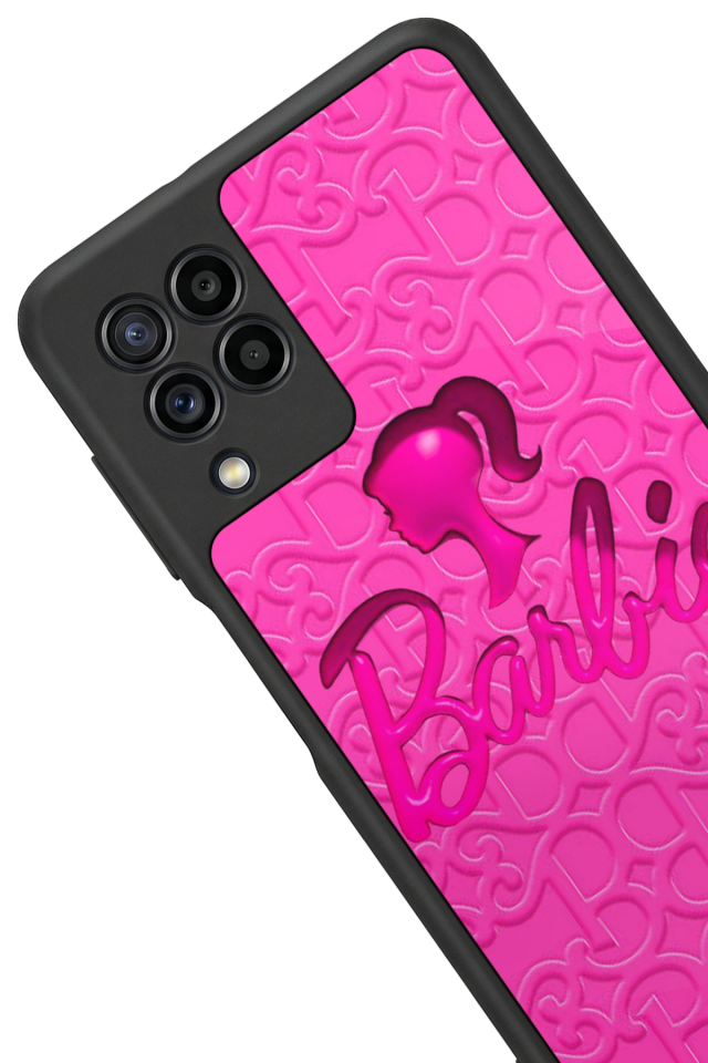 Samsung Galaxy M22 Uyumlu Barbie Tasarımlı Glossy Premium Kılıf