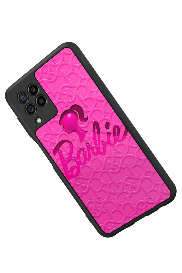 Samsung Galaxy M22 Uyumlu Barbie Tasarımlı Glossy Premium Kılıf