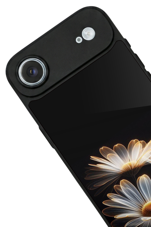 iPhone 17 Air Uyumlu Cicek Tasarımlı Glossy Premium Kılıf