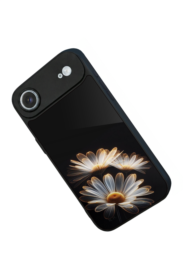 iPhone 17 Air Uyumlu Cicek Tasarımlı Glossy Premium Kılıf