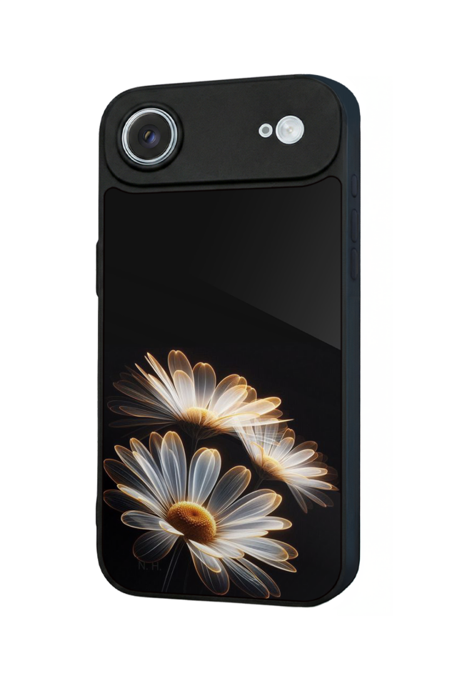 iPhone 17 Air Uyumlu Cicek Tasarımlı Glossy Premium Kılıf