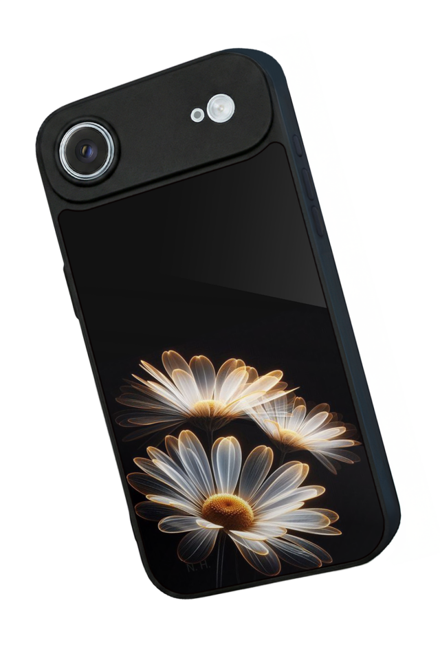 iPhone 17 Air Uyumlu Cicek Tasarımlı Glossy Premium Kılıf