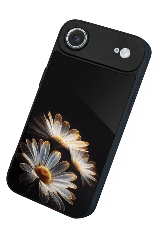 iPhone 17 Air Uyumlu Cicek Tasarımlı Glossy Premium Kılıf