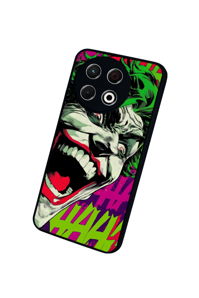 Tecno Spark 30 Pro Uyumlu Joker Tasarımlı Glossy Premium Kılıf