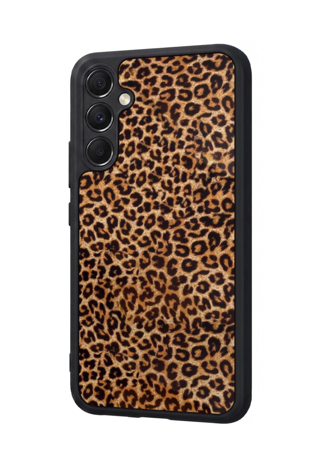 Samsung Galaxy A34 Uyumlu Leopar Tasarımlı Glossy Premium Kılıf