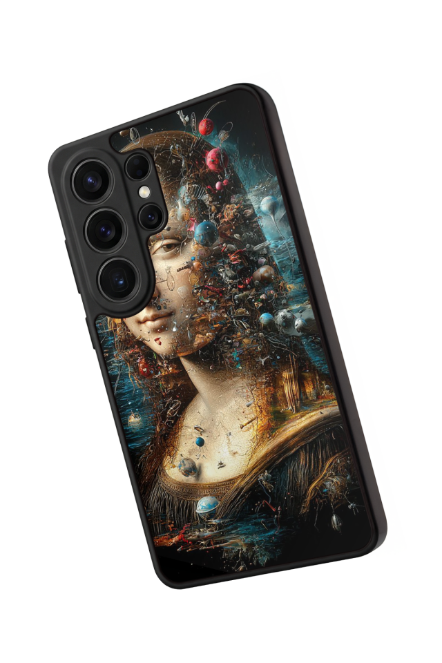 Samsung Galaxy S26 Ultra Uyumlu Monalisa Tasarımlı Glossy Premium Kılıf