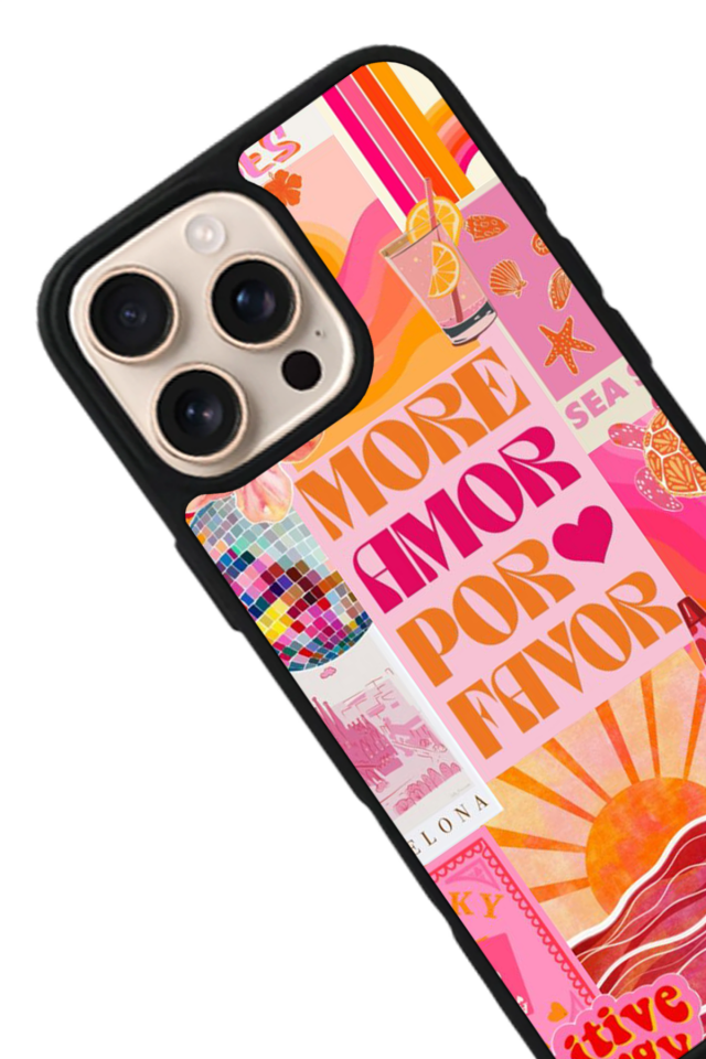 iPhone 15 Pro Max Uyumlu Poster Tasarımlı Glossy Premium Kılıf