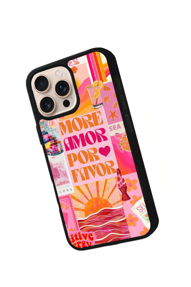 iPhone 15 Pro Max Uyumlu Poster Tasarımlı Glossy Premium Kılıf