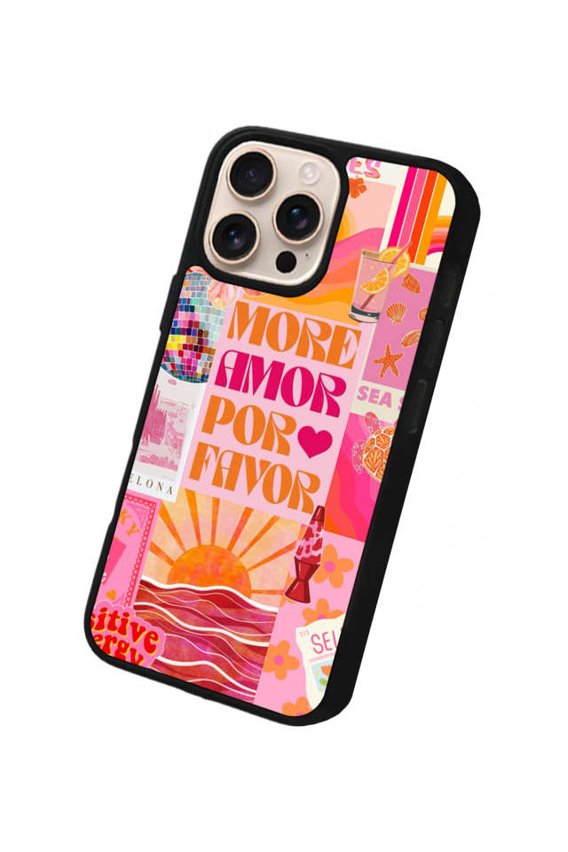 iPhone 15 Pro Max Uyumlu Poster Tasarımlı Glossy Premium Kılıf