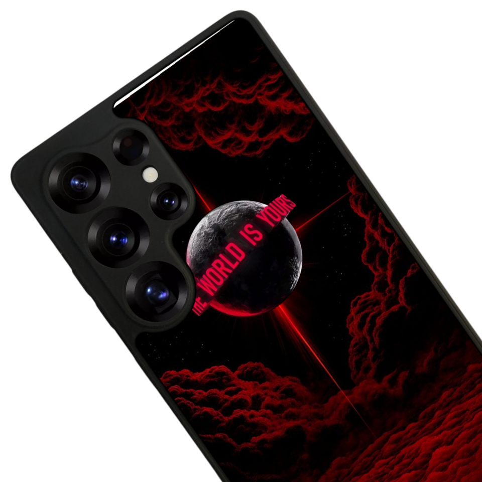 Samsung Galaxy S25 Ultra Uyumlu Scarface Tasarımlı Glossy Premium Kılıf