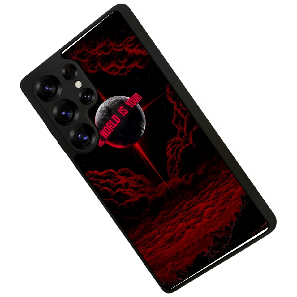 Samsung Galaxy S25 Ultra Uyumlu Scarface Tasarımlı Glossy Premium Kılıf