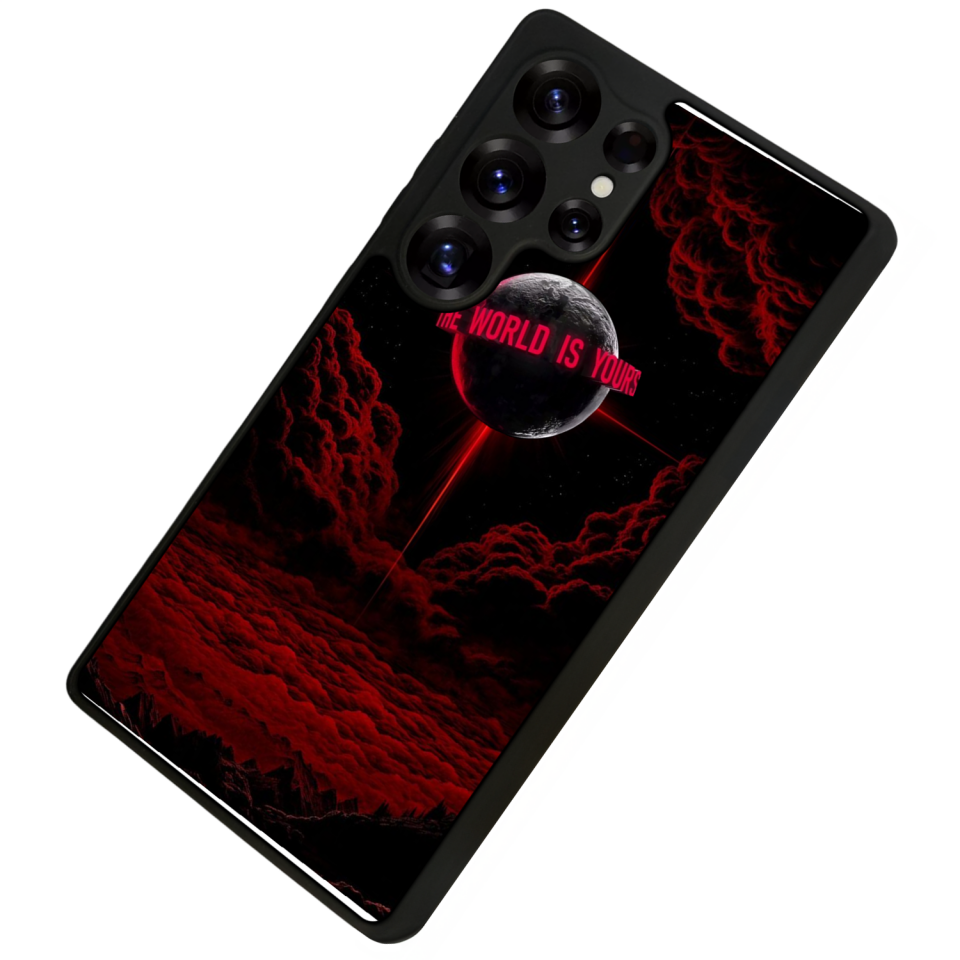 Samsung Galaxy S25 Ultra Uyumlu Scarface Tasarımlı Glossy Premium Kılıf