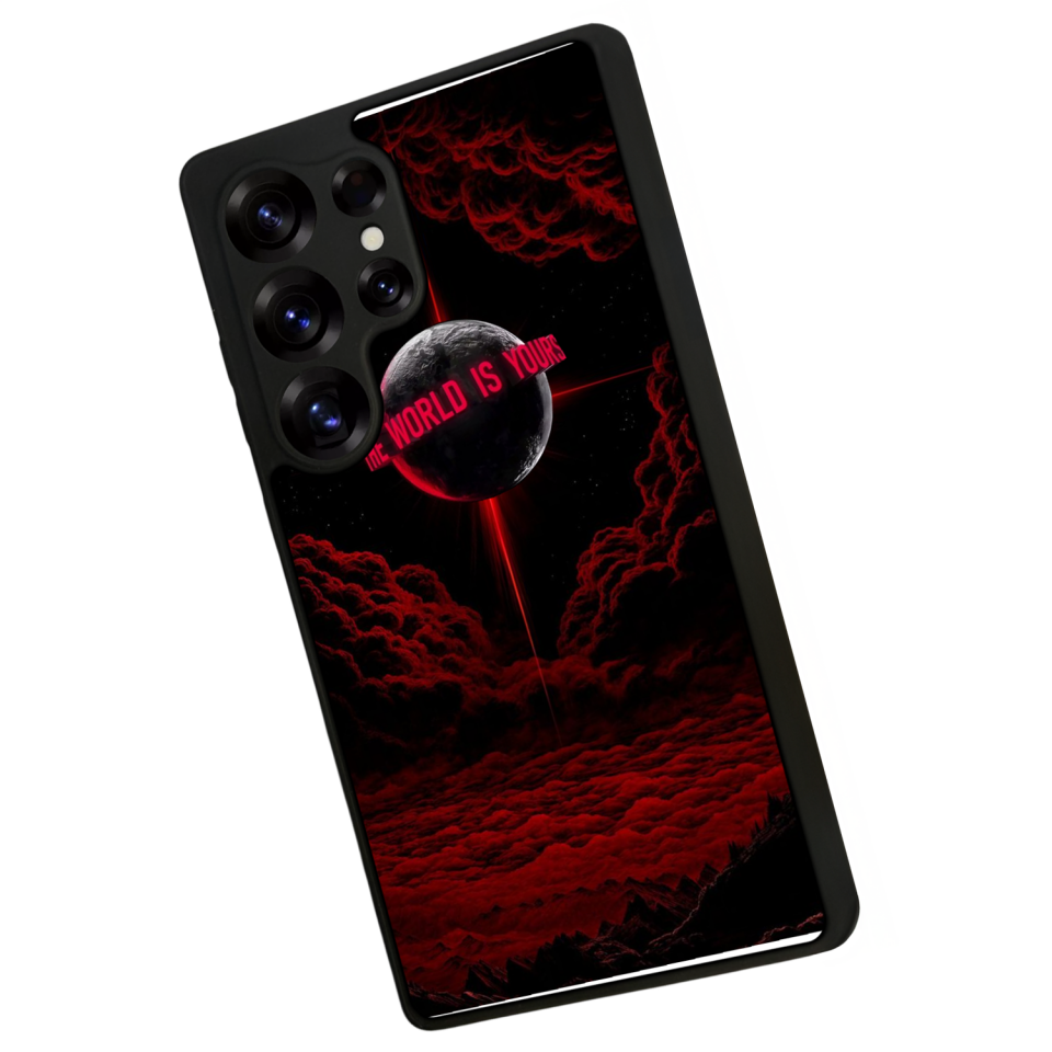 Samsung Galaxy S25 Ultra Uyumlu Scarface Tasarımlı Glossy Premium Kılıf