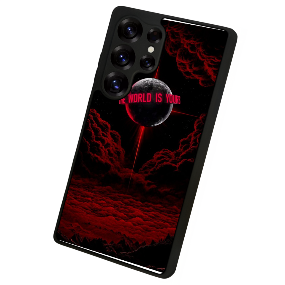 Samsung Galaxy S25 Ultra Uyumlu Scarface Tasarımlı Glossy Premium Kılıf