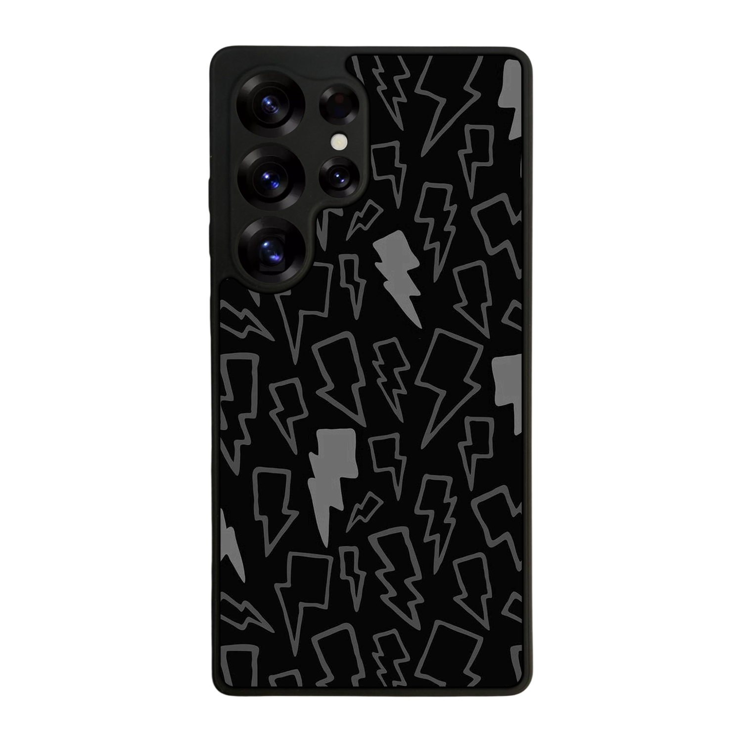 Samsung Galaxy S25 Ultra Uyumlu Simsek Tasarımlı Glossy Premium Kılıf