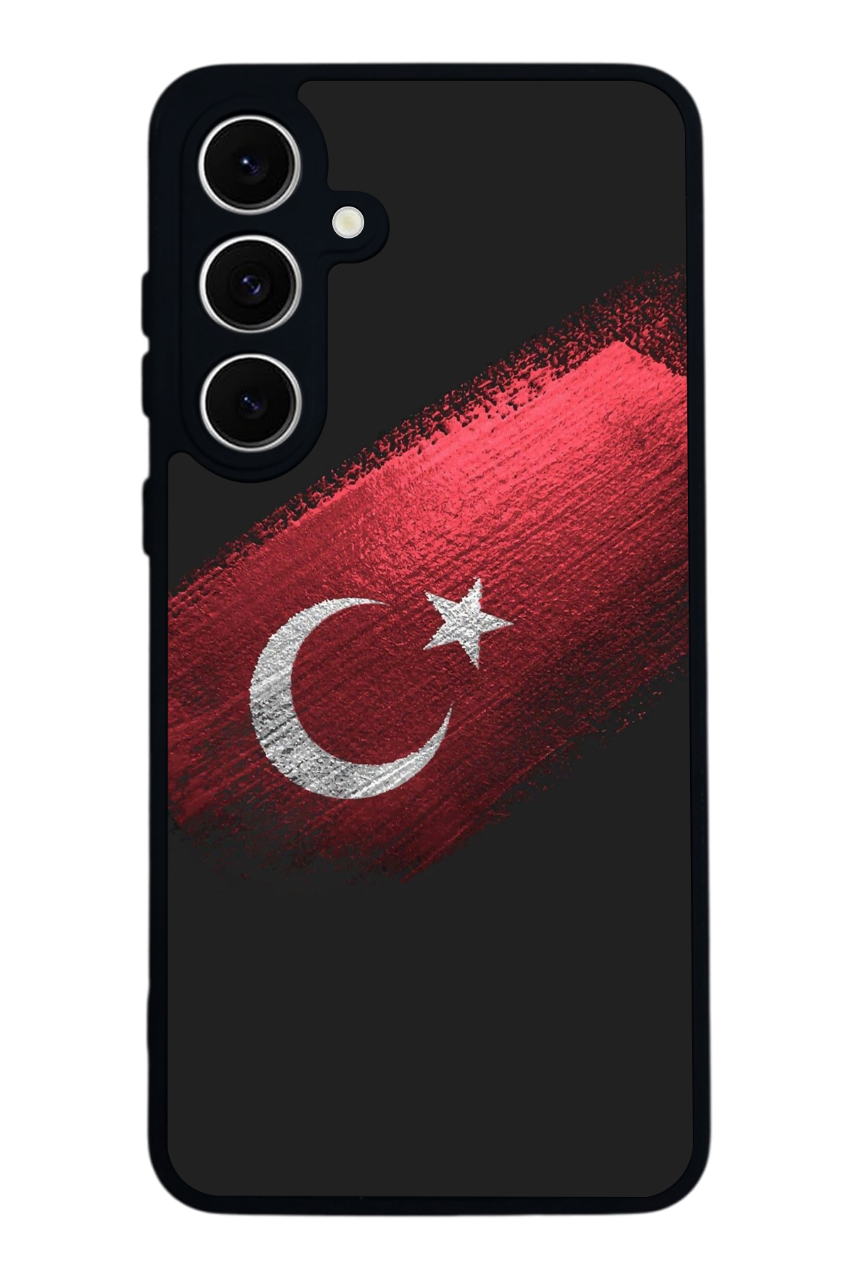 Samsung Galaxy A16 Uyumlu Türk Bayragi Tasarımlı Glossy Premium Kılıf