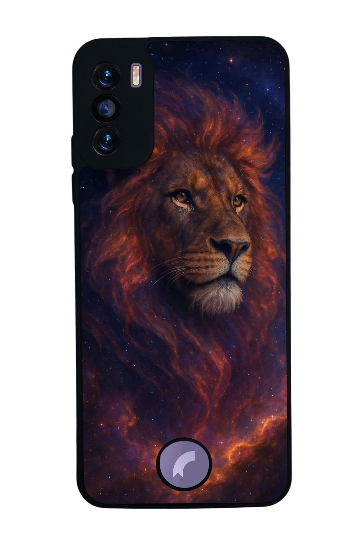 Reeder S19 Max Pro S Uyumlu Aslan Tasarımlı Glossy Premium Kılıf