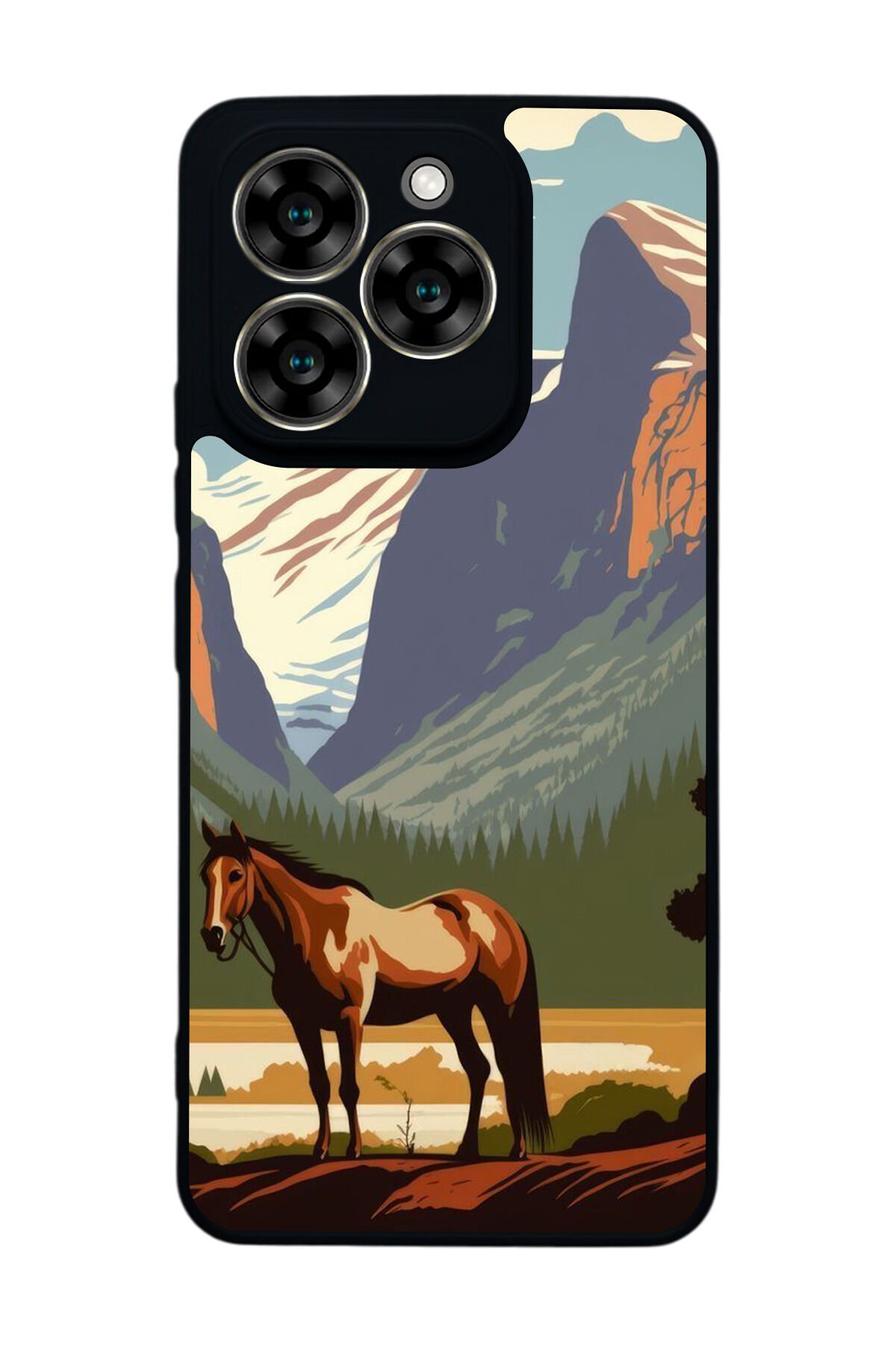 Reeder S919 Uyumlu At Horse Tasarımlı Glossy Premium Kılıf