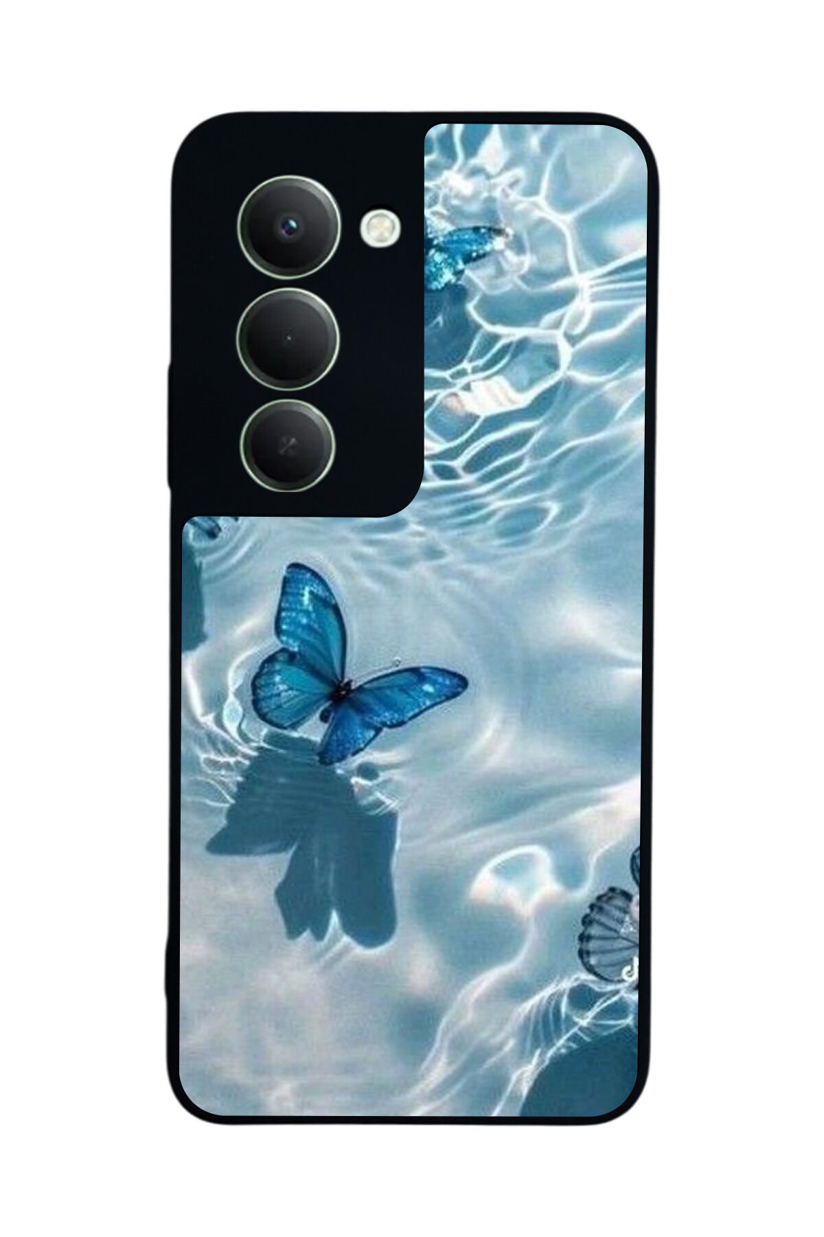 Xiaomi Redmi 15 5G Uyumlu Kelebek Tasarımlı Glossy Premium Kılıf