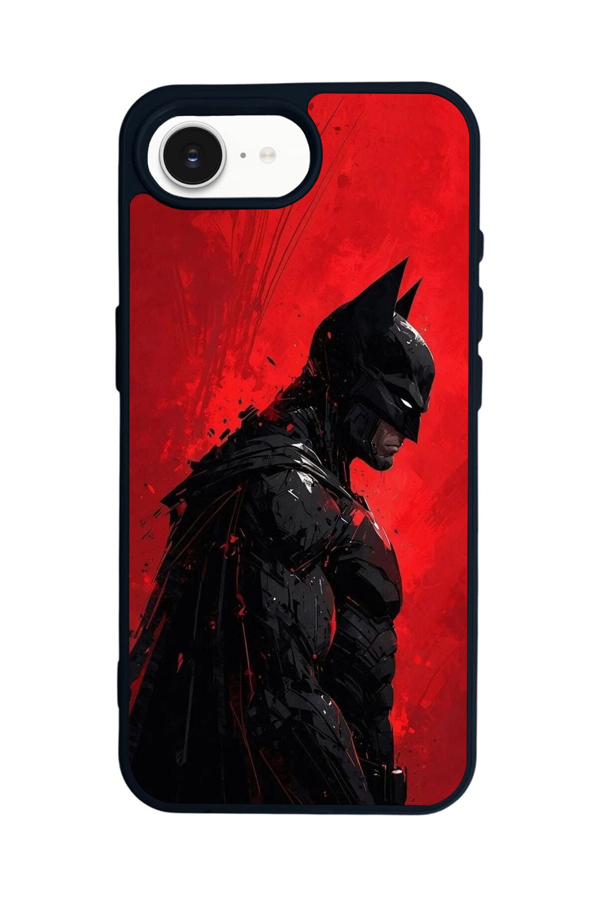 iPhone 16E Uyumlu Batman Tasarımlı Glossy Premium Kılıf
