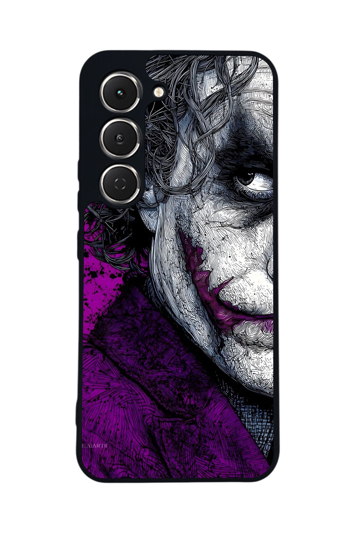 Tecno Spark 40 Pro Uyumlu Joker Tasarımlı Glossy Premium Kılıf