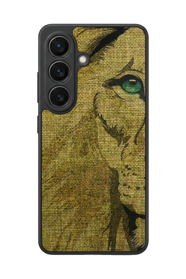 Samsung Galaxy S26 Uyumlu Aslan Tasarımlı Glossy Premium Kılıf