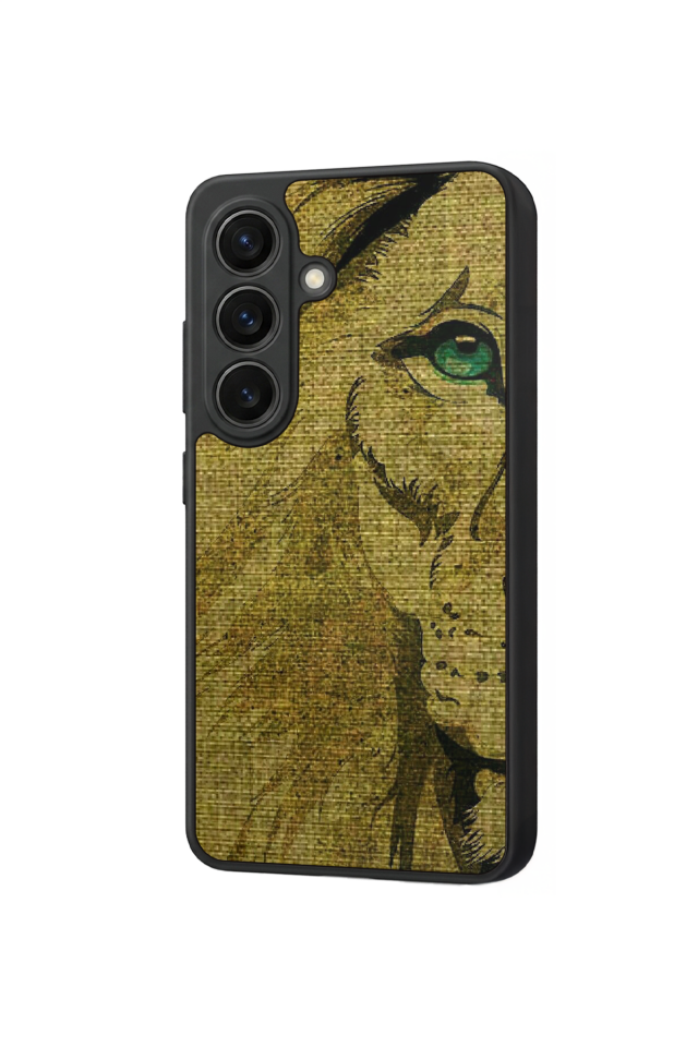 Samsung Galaxy S26 Uyumlu Aslan Tasarımlı Glossy Premium Kılıf