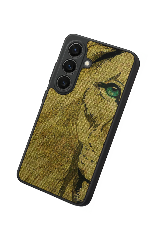 Samsung Galaxy S26 Uyumlu Aslan Tasarımlı Glossy Premium Kılıf