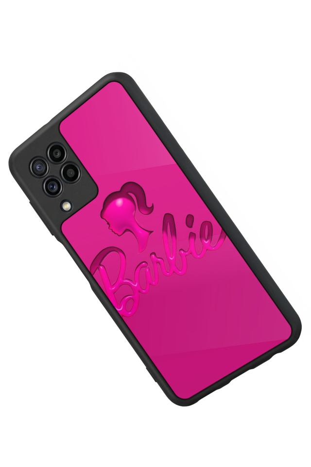 Samsung Galaxy M22 Uyumlu Barbie Tasarımlı Glossy Premium Kılıf