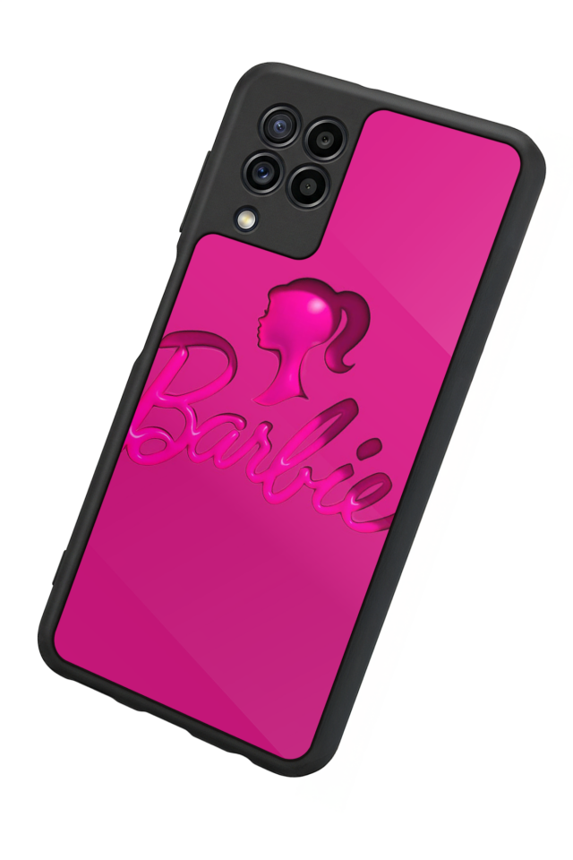 Samsung Galaxy M22 Uyumlu Barbie Tasarımlı Glossy Premium Kılıf