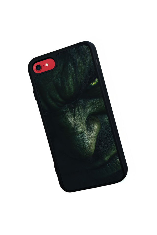 iPhone SE Uyumlu Hulk Tasarımlı Glossy Premium Kılıf