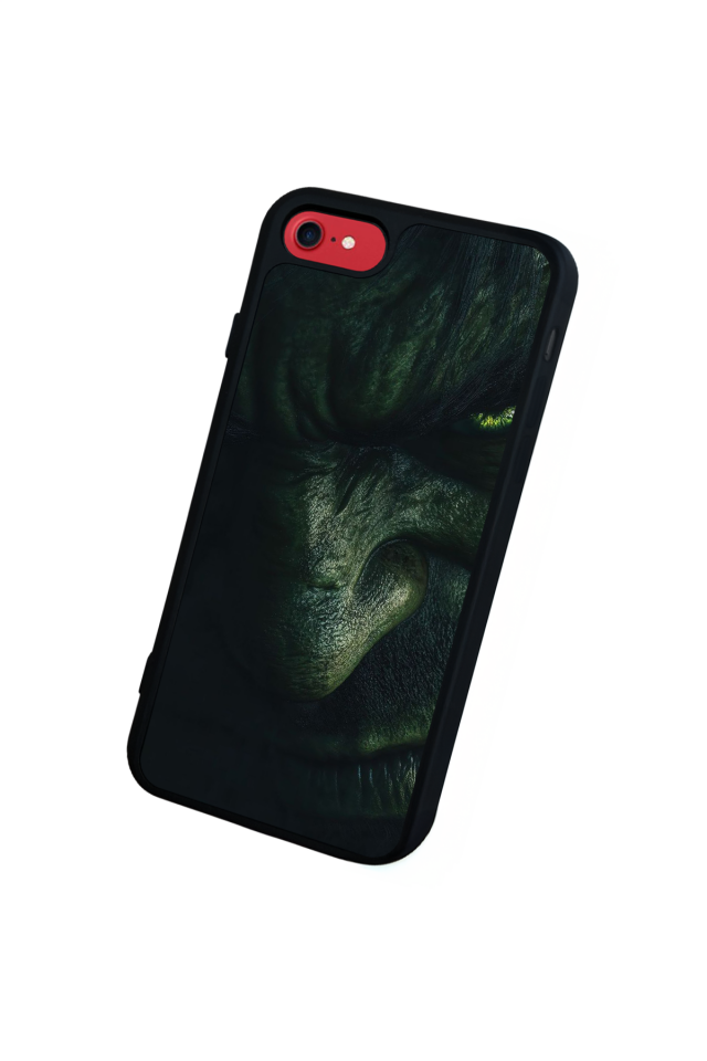 iPhone SE Uyumlu Hulk Tasarımlı Glossy Premium Kılıf