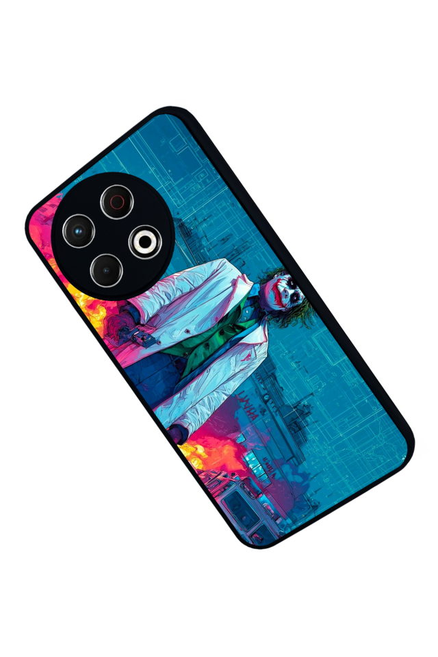 Tecno Spark 30 Pro Uyumlu Joker Tasarımlı Glossy Premium Kılıf