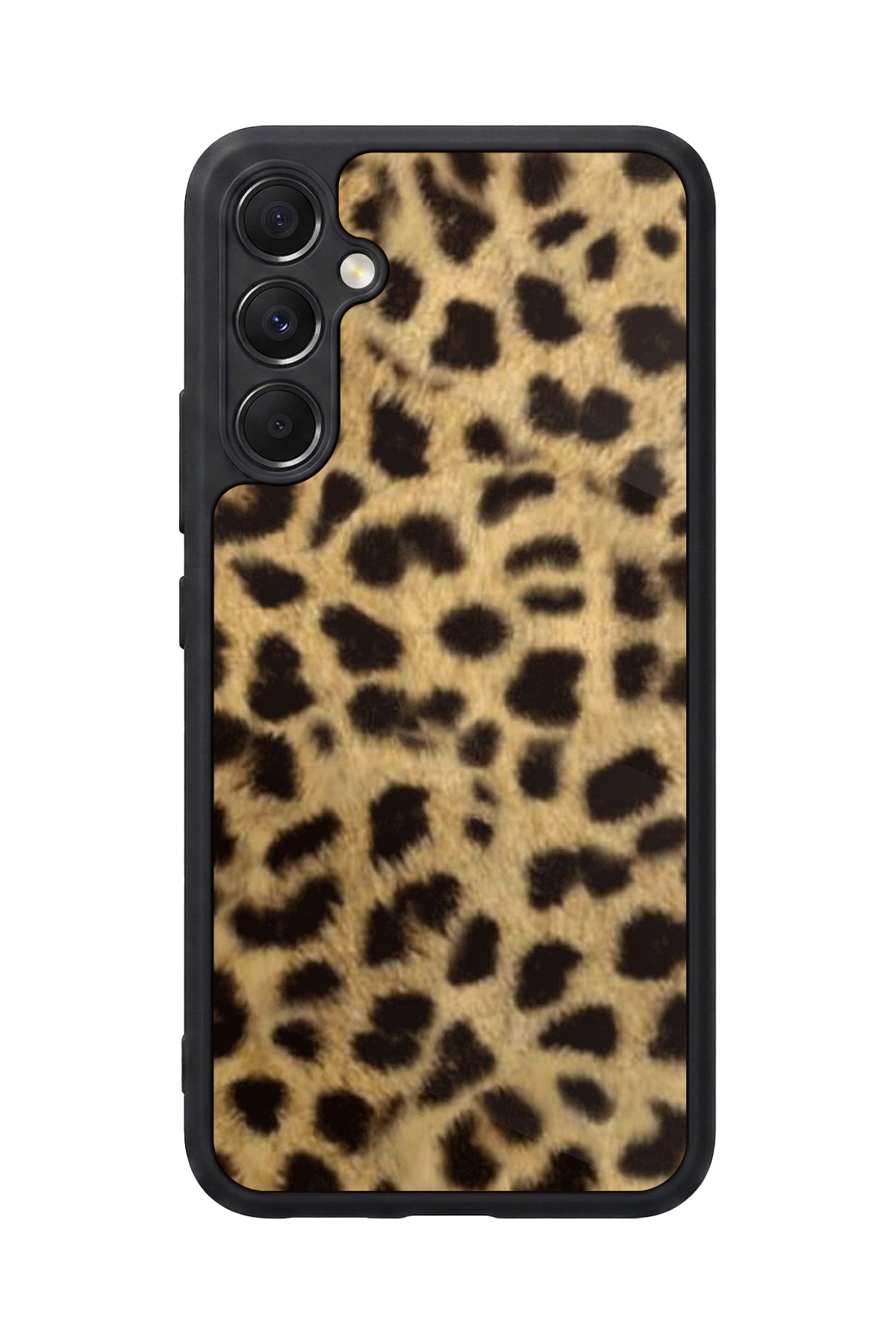 Samsung Galaxy A34 Uyumlu Leopar Tasarımlı Glossy Premium Kılıf