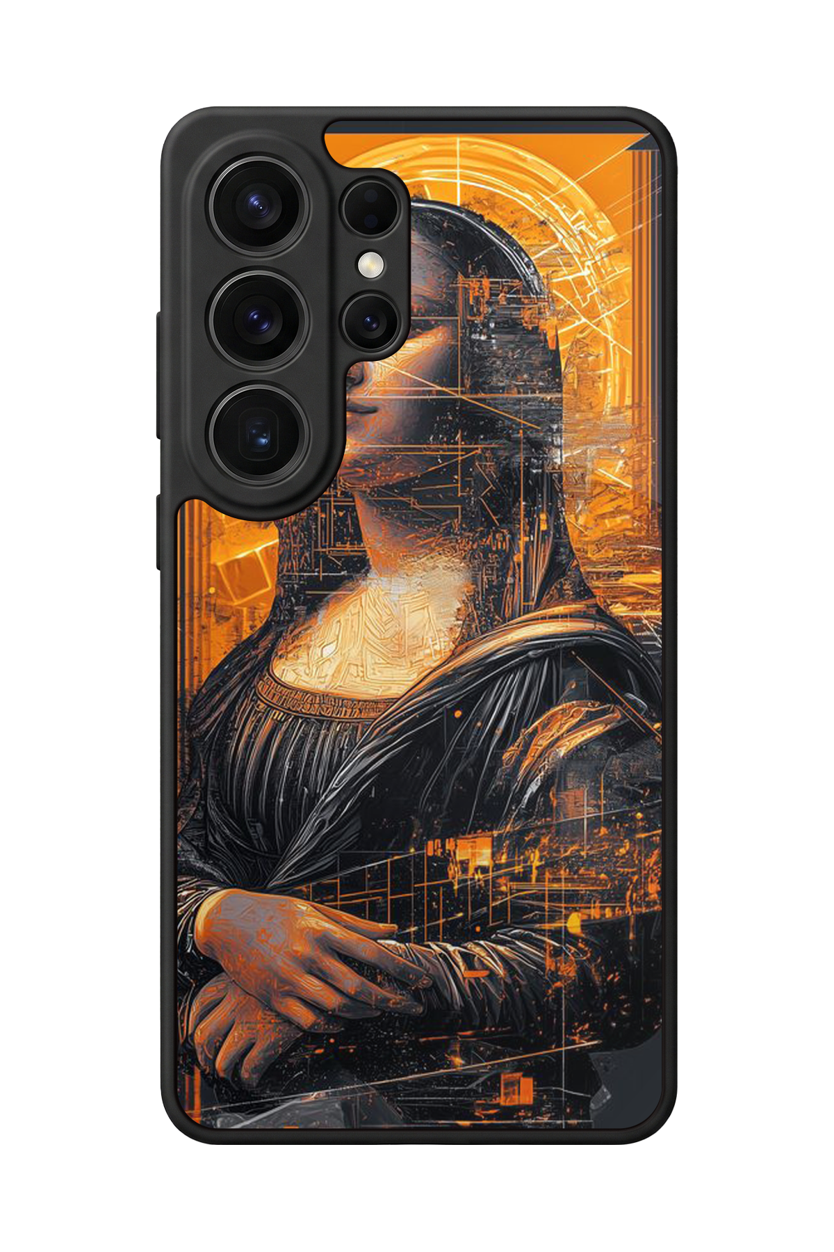 Samsung Galaxy S26 Ultra Uyumlu Monalisa Tasarımlı Glossy Premium Kılıf