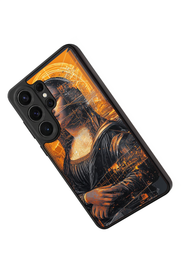 Samsung Galaxy S26 Ultra Uyumlu Monalisa Tasarımlı Glossy Premium Kılıf