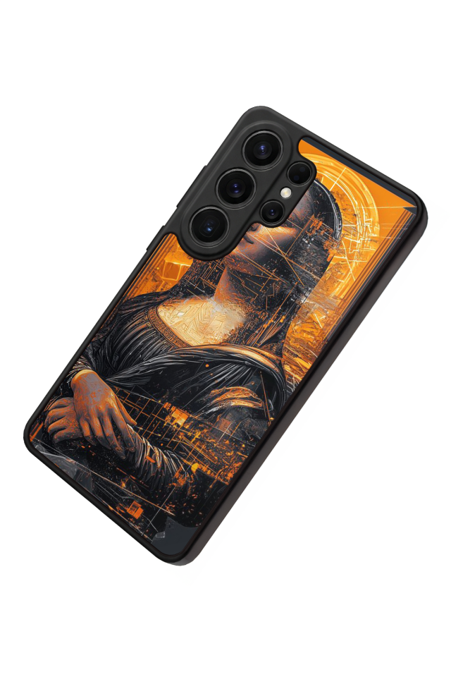 Samsung Galaxy S26 Ultra Uyumlu Monalisa Tasarımlı Glossy Premium Kılıf