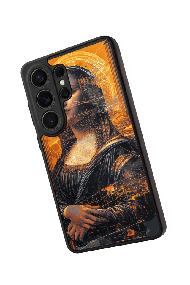 Samsung Galaxy S26 Ultra Uyumlu Monalisa Tasarımlı Glossy Premium Kılıf