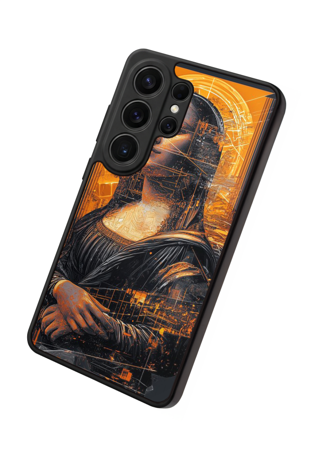 Samsung Galaxy S26 Ultra Uyumlu Monalisa Tasarımlı Glossy Premium Kılıf