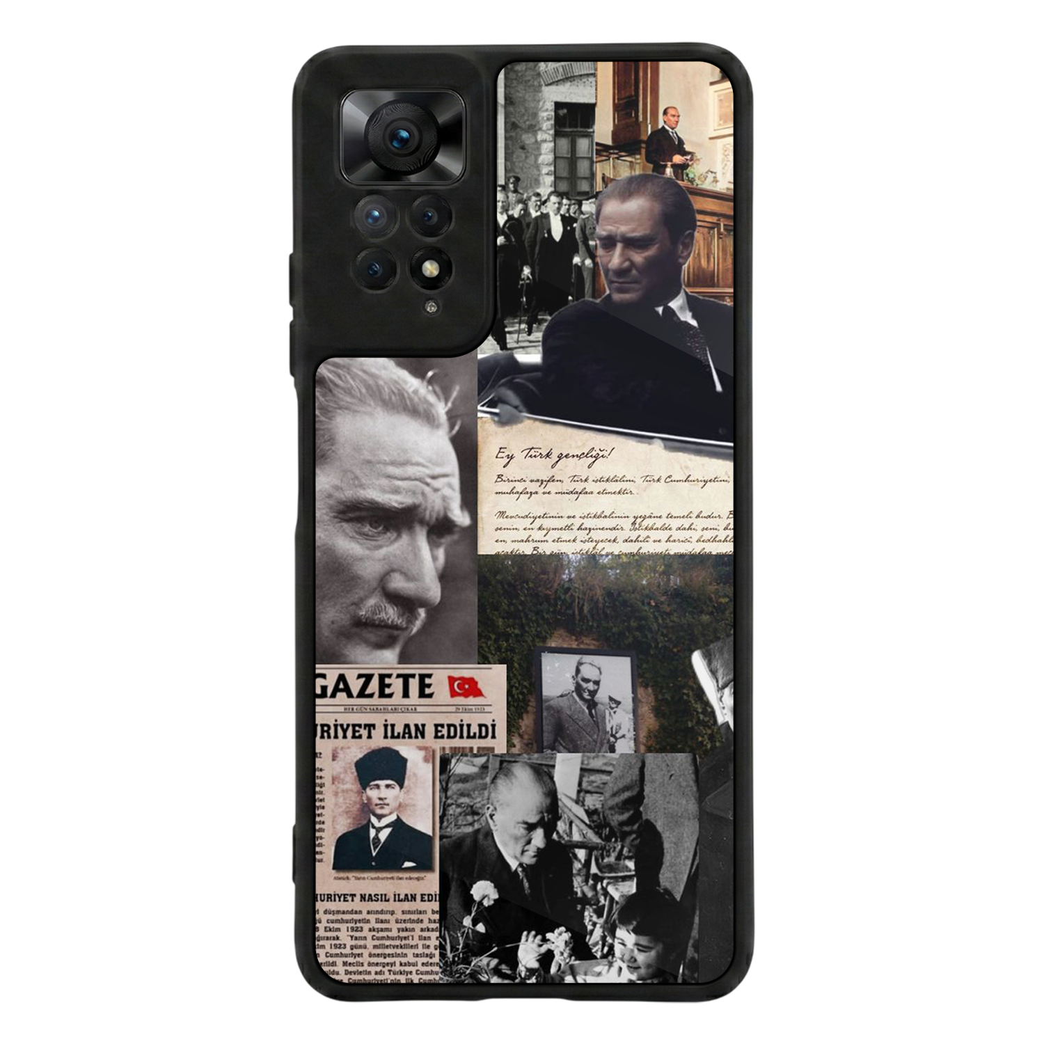 Xiaomi Redmi Note 12 Pro Uyumlu Retro Yildizlar Tasarımlı Glossy Premium Kılıf