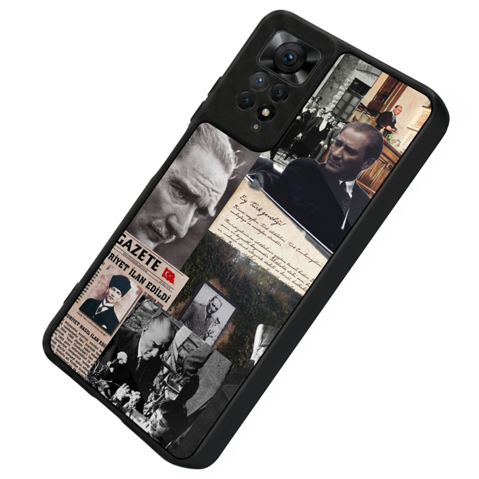 Xiaomi Redmi Note 12 Pro Uyumlu Retro Yildizlar Tasarımlı Glossy Premium Kılıf