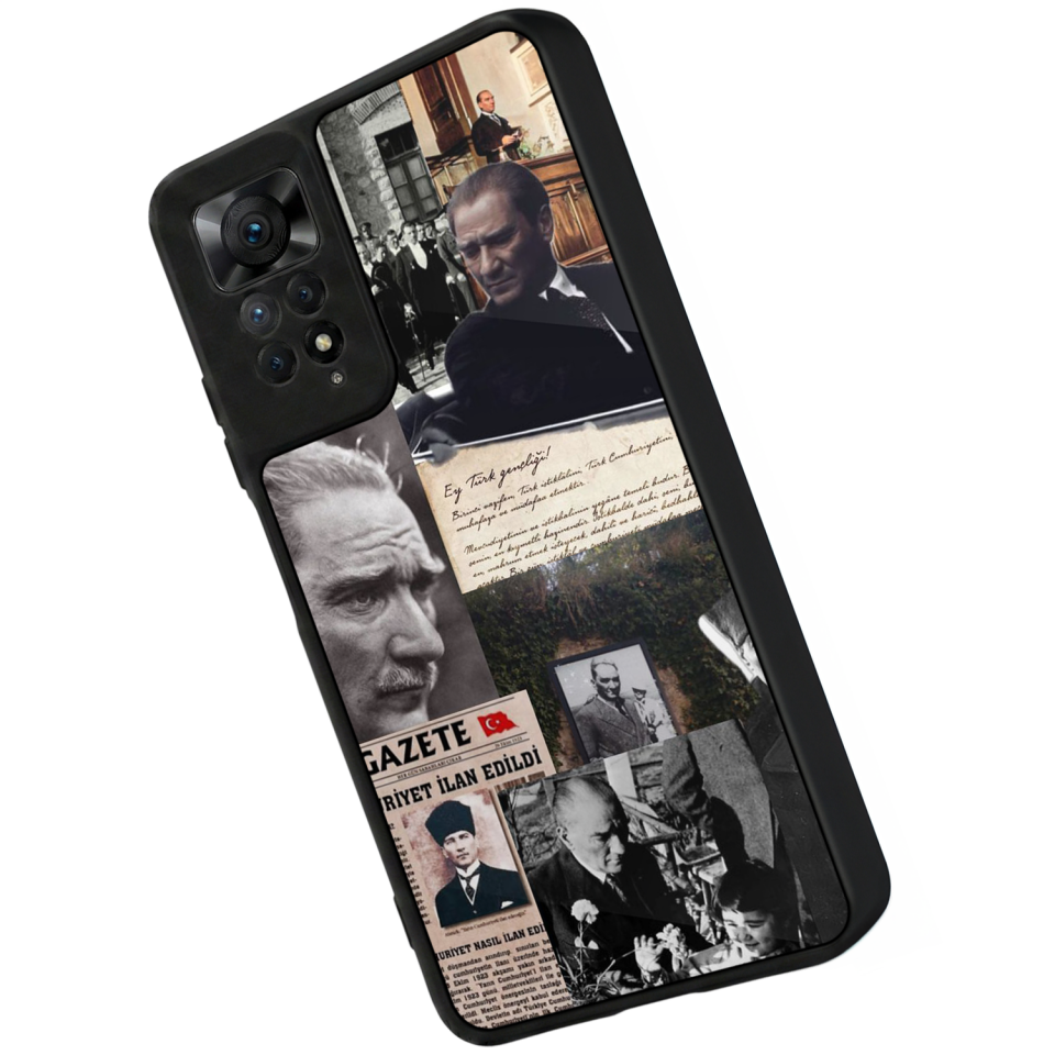 Xiaomi Redmi Note 12 Pro Uyumlu Retro Yildizlar Tasarımlı Glossy Premium Kılıf