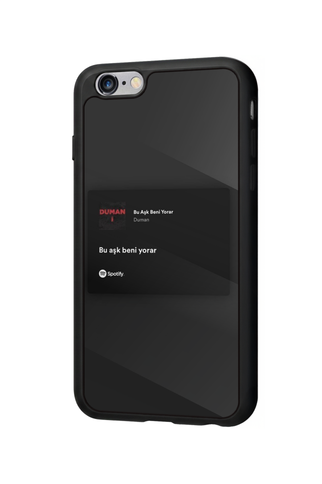 iPhone 6 Plus Uyumlu Sarki Sozleri Tasarımlı Glossy Premium Kılıf