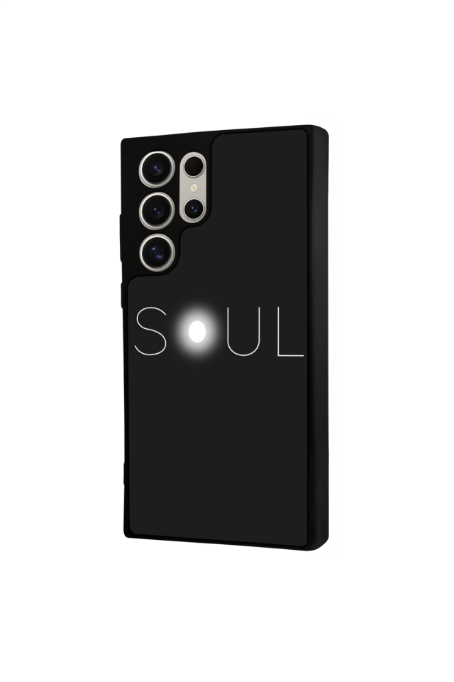 Samsung Galaxy S22 Ultra Uyumlu SOUL Tasarımlı Glossy Premium Kılıf