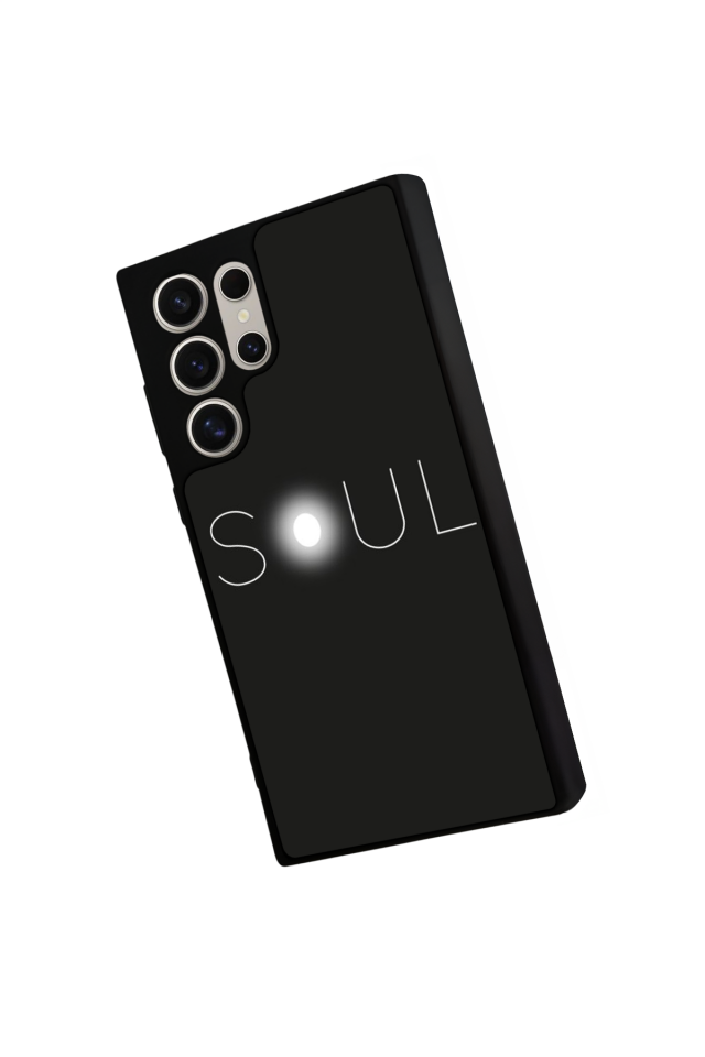 Samsung Galaxy S22 Ultra Uyumlu SOUL Tasarımlı Glossy Premium Kılıf