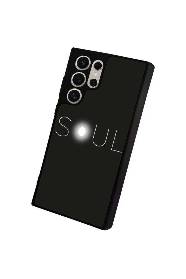 Samsung Galaxy S22 Ultra Uyumlu SOUL Tasarımlı Glossy Premium Kılıf